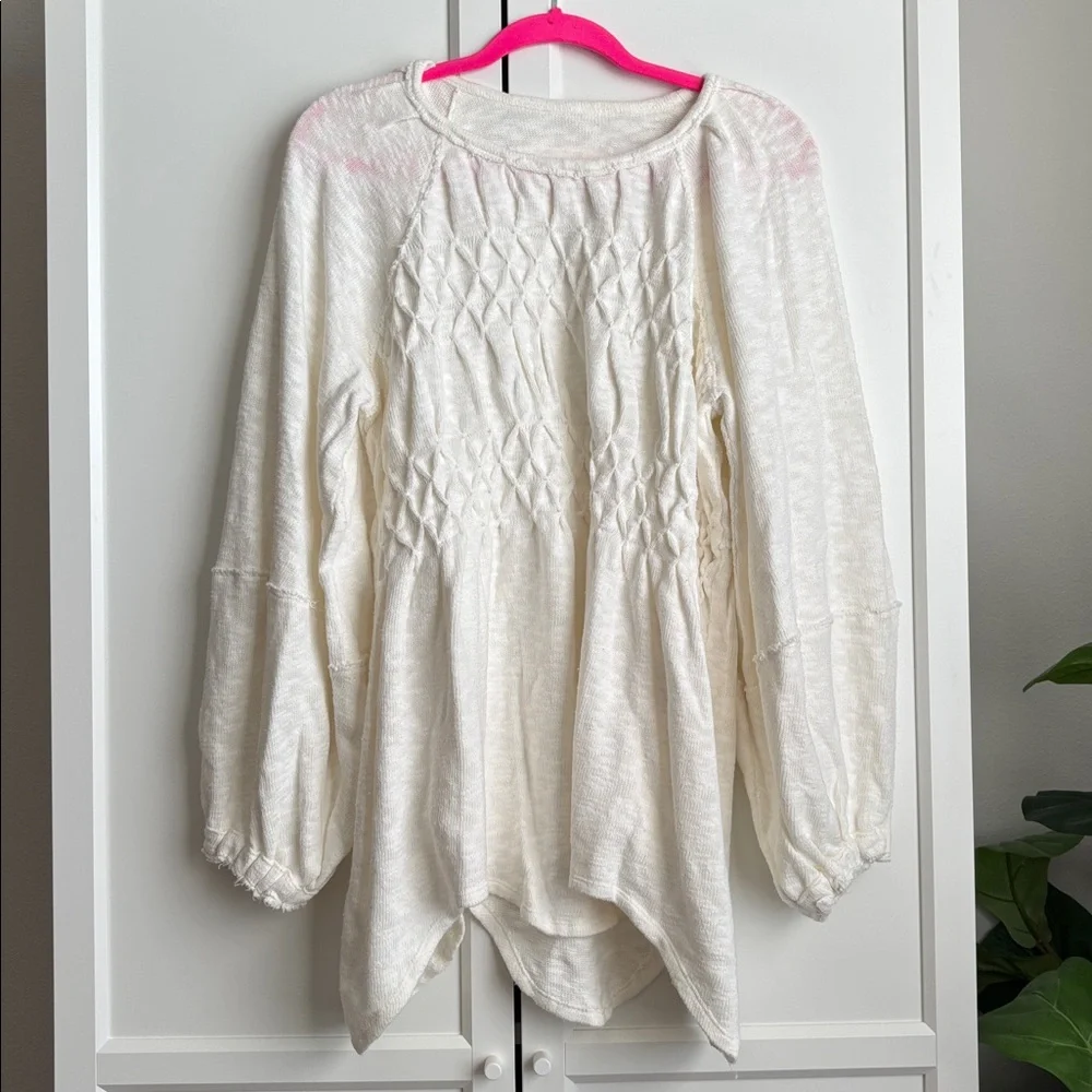 NWOT Free People Snowbell Babydoll Top, XS/S - Picture 4 of 6